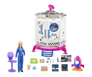 Dukker, Bamser & Utstyr - Barbie Space Discovery Space Station Playset - GXF27