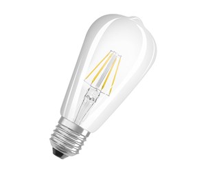 LED-lyspære - Osram LED-lyspære Comfort Edison 5,8W/927 (60W) Clear Dimmable E27 - 4058075603035