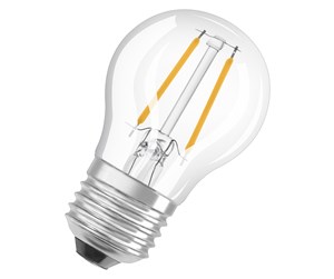 LED-lyspære - Osram LED-lyspære Candle Filament 3,4W/927 (40W) Clear Dimmable E27 - 4058075603073