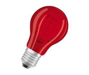 LED-lyspære - Osram LED-lyspære Décor Standard 2,5W/510 (7W) Red E27 - 4058075433946