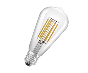 LED-lyspære - Osram LED-lyspære Edison 4W/830 (60W) Clear E27 - 4099854009693