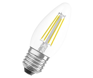 LED-lyspære - Osram LED-lyspære Kerte Filament 4W/827 (40W) Frosted E27 - 4058075435223