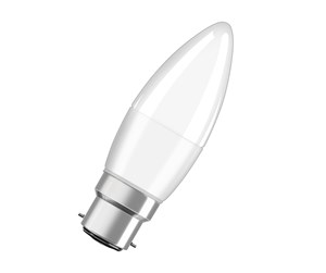 LED-lyspære - Osram LED-lyspære Candle 4.9W/827 (40W) Frosted B22d - 4058075504240