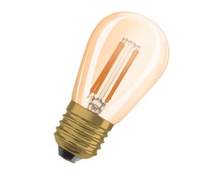 LED-lyspære - Osram LED-lyspære Vintage 1906 Edison Filament 4.8W/822 (35W) Gold Dimmable E27 - 4058075779945