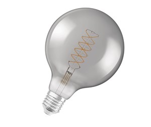 LED-lyspære - Osram LED-lyspære Vintage 1906 Globe125 7,8W/818 (30W) Smoke Dimmable E27 - 4058075761254