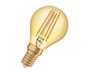 LED-lyspære - Osram LED-lyspære Vintage 1906 Candle Filament 4W/824 (35W) Gold E14 - 4058075293496