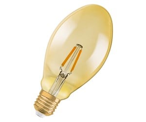 LED-lyspære - Osram LED-lyspære Vintage 1906 Oval 4W/824 (40W) Gold E27 - 4058075091979