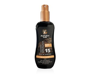 Kroppspleie - Australian Gold Sunscreen Spray Gel w. Instant B - 0054402720929