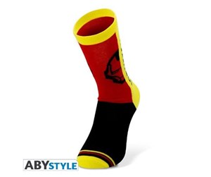 Reklameartikler - ABYstyle - Marvel Iron Man Socks (Yellow/Red) - Sokker - 3665361034407