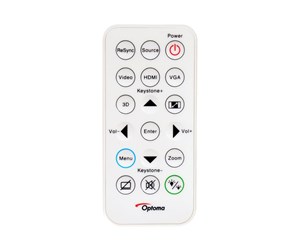 Fjernkontroll - Optoma projector remote control - 45.8WQ01G001