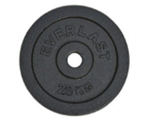 Sport & Fitness - Slazenger Weight plate 20 kg. - SL801164IONE SIZE