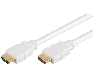 Skjermkabel - Pro HDMI 2.0 - Skjermkabel - 7.5m - Hvit - HDMI20W-7.5