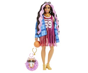 Dukker, Bamser & Utstyr - Barbie Extra Doll With Pet Corgi - HDJ46