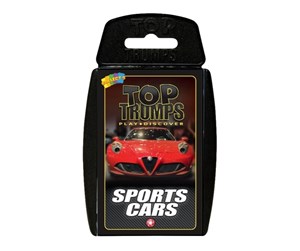 Brettspill & Puslespill - Winning Moves Sports Cars Top Trumps Card Game (ENGLISH) - 5036905044325