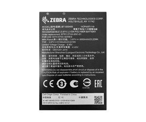 Strømforsyning (PSU) - Zebra PowerPrecision - tablet battery - Li-pol - 6100 mAh - 23.61 Wh Strømforsyning (PSU) - ATX - 80 Plus - BTRY-ET4X-8IN1-01