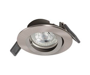 Lamper - LEDVANCE RECESS DOWNLIGHT TWISTLOCK Incl. Osram LED 4.3W Brushed Nickel - 4058075573017