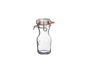 Kjøkkentilbehør - Luigi Bormioli Lock Eat Decanter with patent lid Dia 7 x 16.7 cm 25 cl Clear - 17265