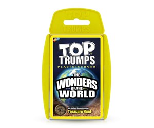 Brettspill & Puslespill - Winning Moves The Wonders of the World Top Trumps Card Game (ENGLISH) - 5036905044400