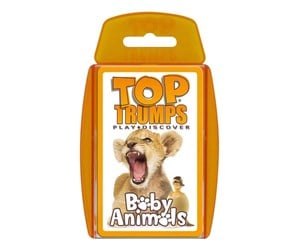 Brettspill & Puslespill - Winning Moves Baby Animals Top Trumps Card Game (ENGLISH) - 5036905044073