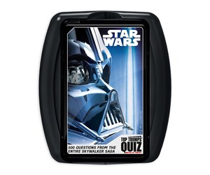 Brettspill & Puslespill - Winning Moves Star Wars 21 Top Trumps Quiz Card Game (ENGLISH) - 5036905043588