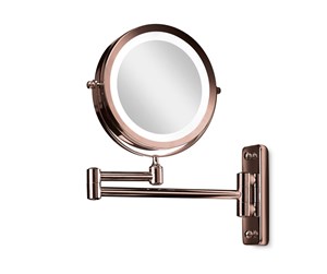 Sminkespeil - Gillian Jones double-sided wall mirror with LED li - 10246-84