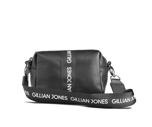 Annen personlig pleie - Gillian Jones Natascha makeup purse in black PU leather - 10455-09