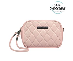 Annen personlig pleie - Gillian Jones Natascha makeup purse in pink velour - 10455-352