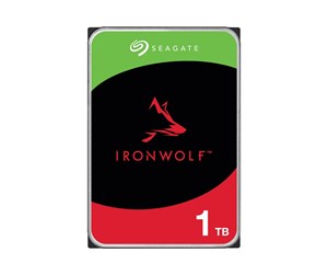 Harddisk - Seagate IronWolf - 1TB - Harddisk - ST1000VN008 - SATA-600 - 3.5" - ST1000VN008