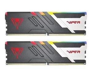 RAM - Patriot Viper Venom RGB DDR5 series - DDR5 - kit - 32 GB: 2 x 16 GB - DIMM 288-pin - 6200 MHz / PC5-49600 - unbuffered - PVVR532G620C40K