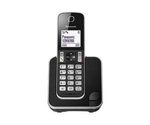 Telefon - Panasonic KX-TGD310 - cordless phone with caller ID/call waiting - 3-way call capability - KX-TGD310PDB