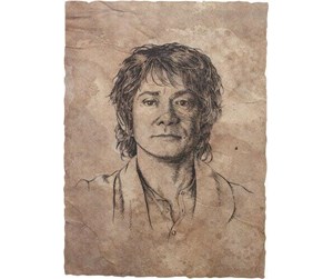 Reklameartikler - Weta Workshop - The Lord of the Rings - Portrait of Bilbo Baggins Statue Art Print - 872801623