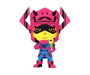 Reklameartikler - Funko! - POP! Jumbo Marvel Galactus with Surfer Black Light Vinyl Figure - Figur - 889698551656