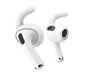 Hodetelefoner - KeyBudz Ear Hooks for Airpods 3 - AP3_S4_WHT