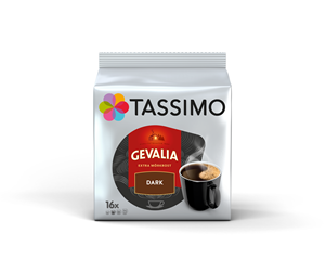 Kaffe & Espresso - Tassimo Gevalia Dark roast - 16 pcs - 4031544