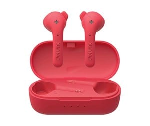 Hodetelefoner - defunc TRUE BASIC Wireless BT Earbuds Red - 8071960