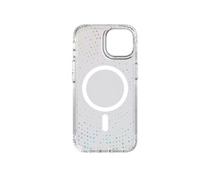 Mobil - Deksel og etui - Tech21 Evo Sparkle MagSafe iPhone 13/14/15 Clear - T21-9671