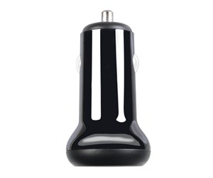 Mobil - Adaptere og ladere - Vivanco 1xUSB-C PD / USB-A Car Charger 2x24W Black - 62303