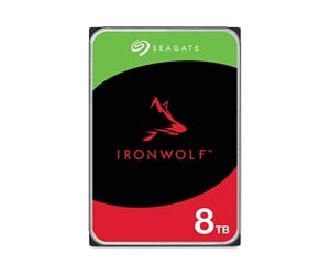 Harddisk - Seagate IronWolf - 8TB - Harddisk - ST8000VN002 - SATA-600 - 3.5" - ST8000VN002