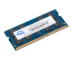 RAM - OWC Other World Computing - DDR4 - module - 16 GB - SO-DIMM 260-pin - 2666 MHz / PC4-21300 - unbuffered - OWC2666DDR4S16G