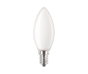 LED-lyspære - Philips LED-lyspære CorePro - LED filament light bulb - shape: B35 - frosted finish - E14 - 4.3 W - warm white light - 2700 K E14 - PH-34718200