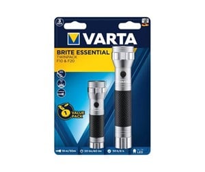 Smarthus - VARTA Brite Essential Twinpack F10 / F20 - 15628101402