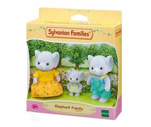 Dukker, Bamser & Utstyr - Sylvanian Families Elephant Family - 5376