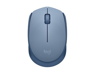 Mus - Logitech M171 Wireless - Mus - Optisk - 3 knapper - Blå - 910-006866