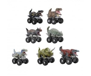 Leketøysbil - Jurassic World Zoom Riders Dominion Assortment - 969-10190