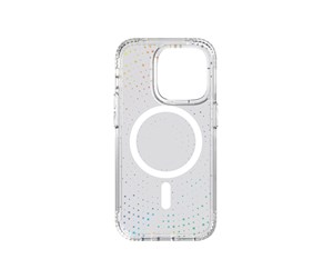 Mobil - Deksel og etui - Tech21 Evo Sparkle MagSafe iPhone 14 Pro Clear - T21-9702