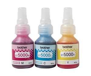 Printertilbehør blekk/toner - Brother BT5000CL Value Pack - 3-pack - yellow cyan magenta - original - ink refill - Blekkrefill Blå - BT5000CLVAL