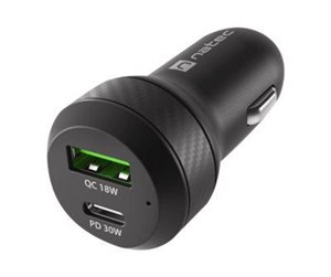 Mobil - Adaptere og ladere - Natec Coney car power adapter - USB 24 pin USB-C - NUC-1980