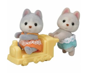 Dukker, Bamser & Utstyr - Sylvanian Families Husky Twins - 5638