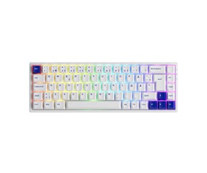 Tastatur - Akkogear 3068B Blue/White Akko CS Silver - Gamingtastatur - Nordisk - Hvit - 6925758621540