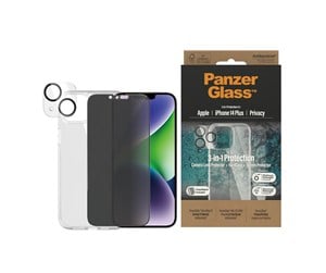 Mobil - Deksel og etui - PanzerGlass Privacy 3-in-1 Pack iPhone 14 Plus - PANZERB0403+P2785